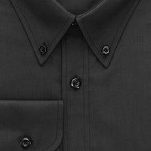 Load image into Gallery viewer, Black Staff Dress Shirt close up view