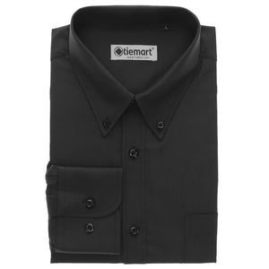 Black Staff Dress Shirt TieMart Black Staff Dress Shirt TieMart