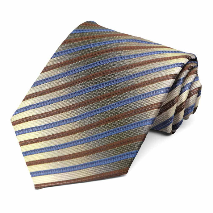 Royal Blue Whitney Striped Necktie