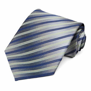 Royal Blue Whitney Striped Necktie