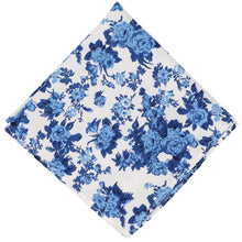 Load image into Gallery viewer, Pasadena Floral Cotton Pocket Square