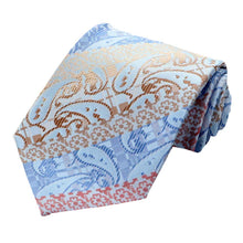 Load image into Gallery viewer, Red Vernon Paisley Necktie