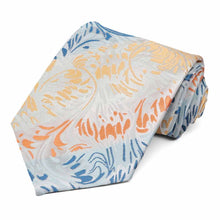 Load image into Gallery viewer, Robins Egg Blue Smithville Geometric Necktie