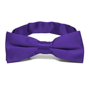 Boys' Amethyst Purple Bow Tie