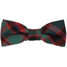 Load image into Gallery viewer, Boys&#39; red and green christmas plaid bow tie