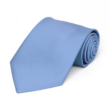Load image into Gallery viewer, Boys&#39; Cornflower Premium Solid Color Tie
