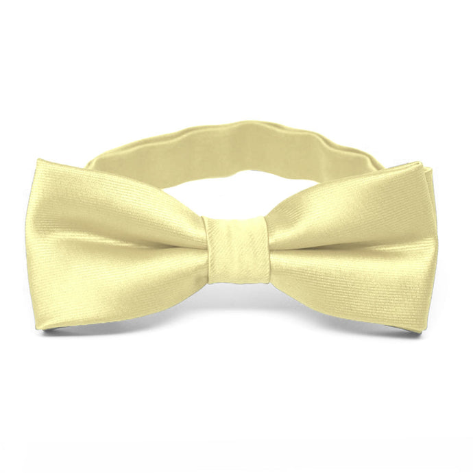Boys' Light Yellow Bow Tie