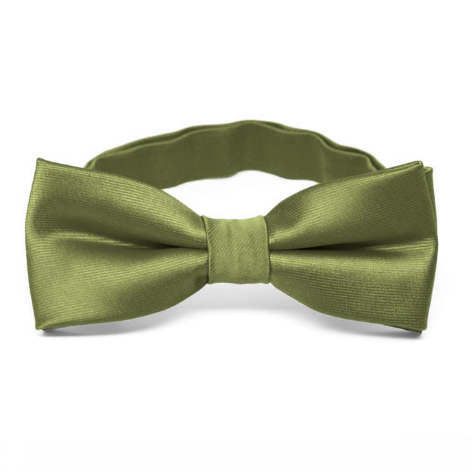 Boys' Olive Green Bow Tie