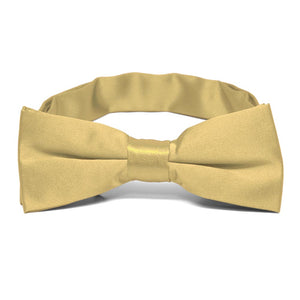 Boys' Pale Gold Bow Tie