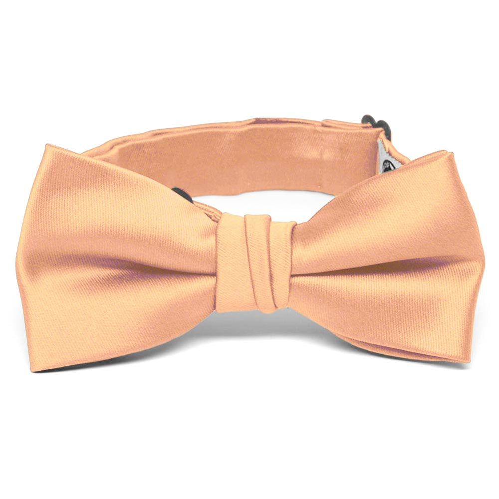 Boys' Peach Premium Bow Tie