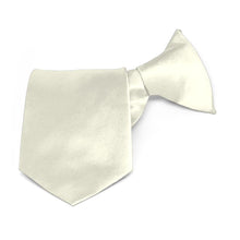 Load image into Gallery viewer, Boys&#39; Pearl Solid Color Clip-On Tie