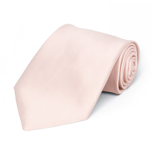 Boys' Princess Pink Premium Solid Color Tie