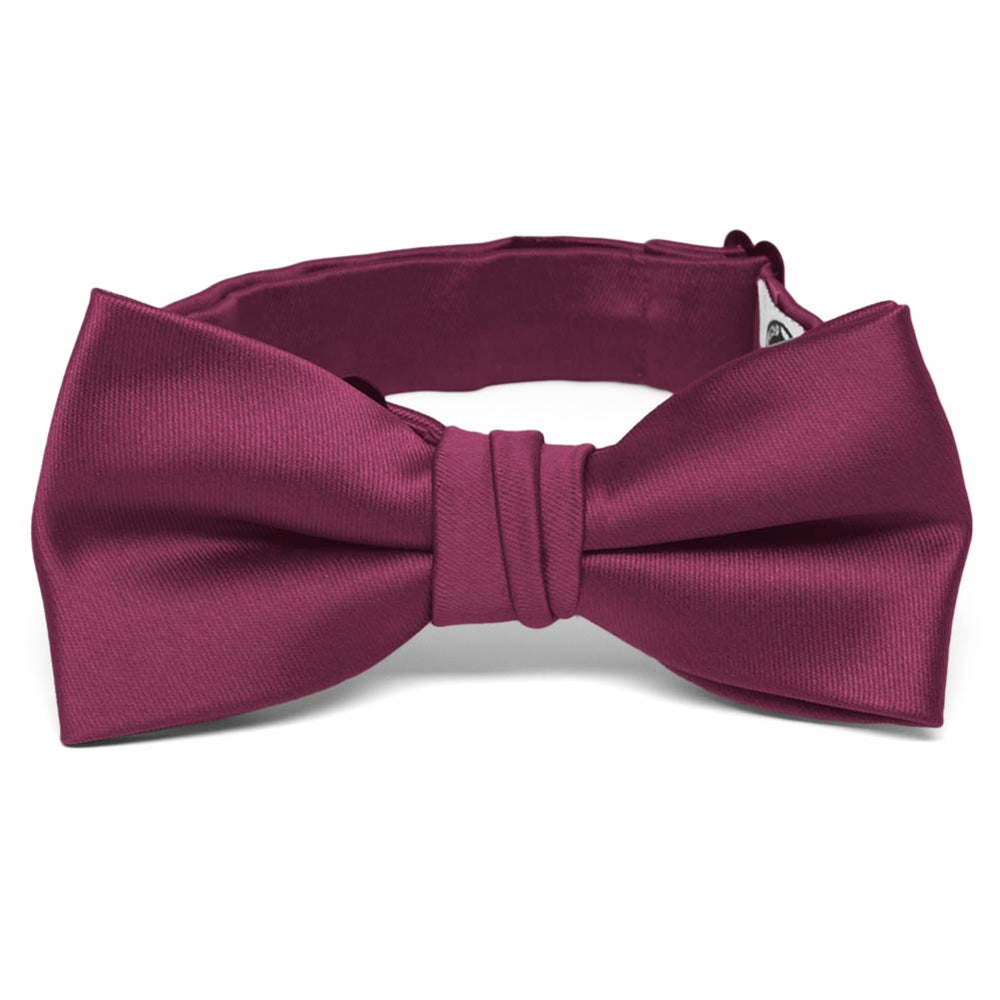 Boys' Raspberry Premium Bow Tie