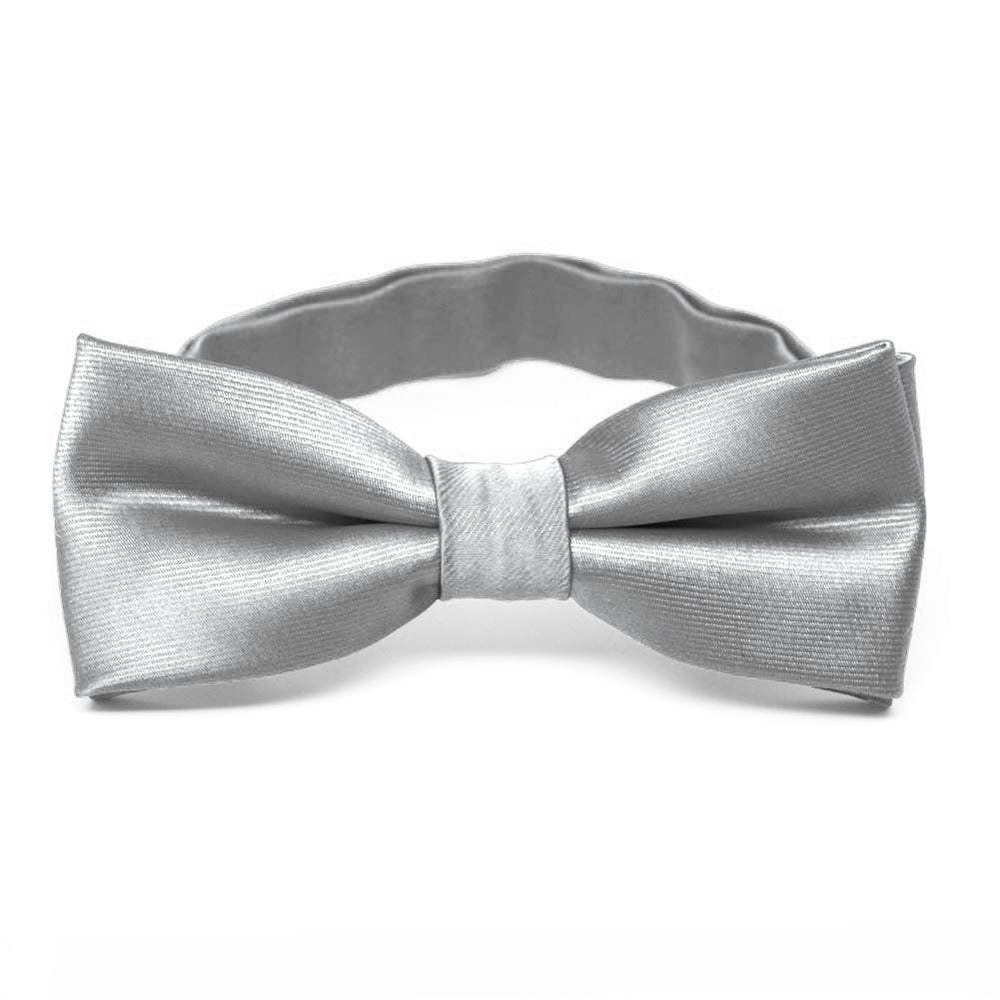 Boys' Silver Bow Tie