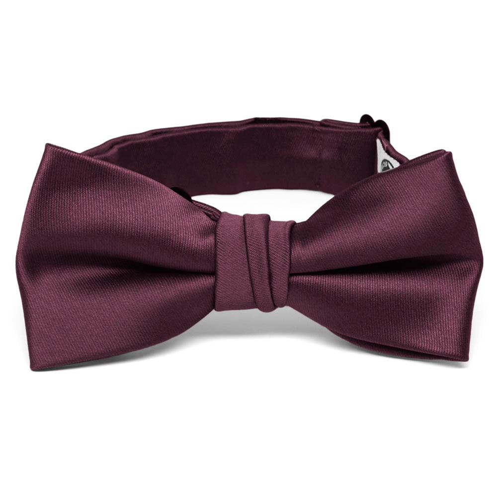 Boys' Wine Premium Bow Tie