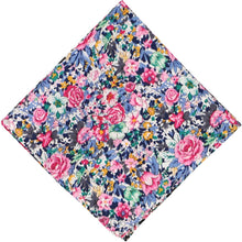 Load image into Gallery viewer, Brentwood Floral Cotton Pocket Square