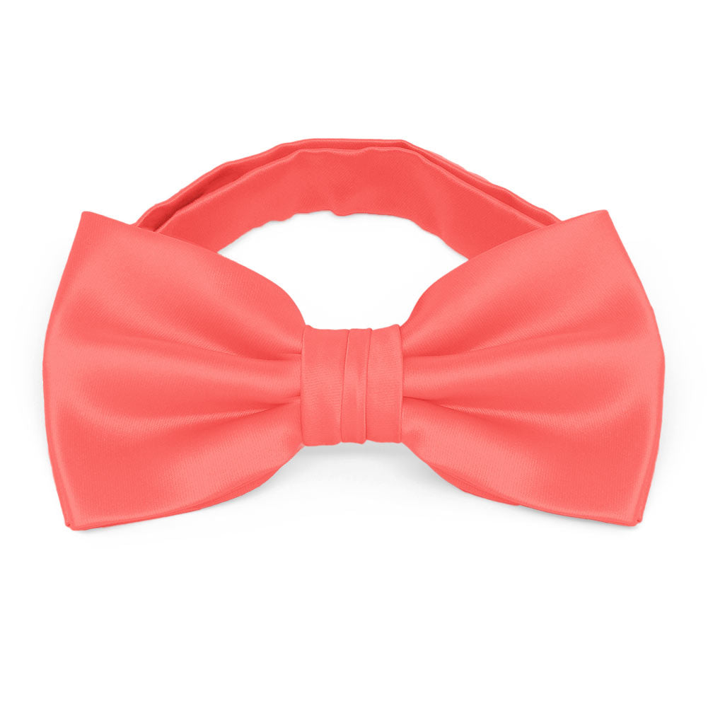 salmon colored bowtie