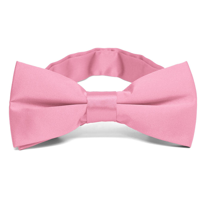 Bright Pink Band Collar Bow Tie
