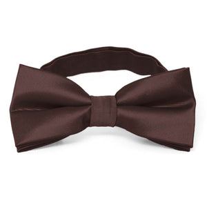 Brown Band Collar Bow Tie