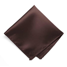 Load image into Gallery viewer, Brown Solid Color Pocket Square