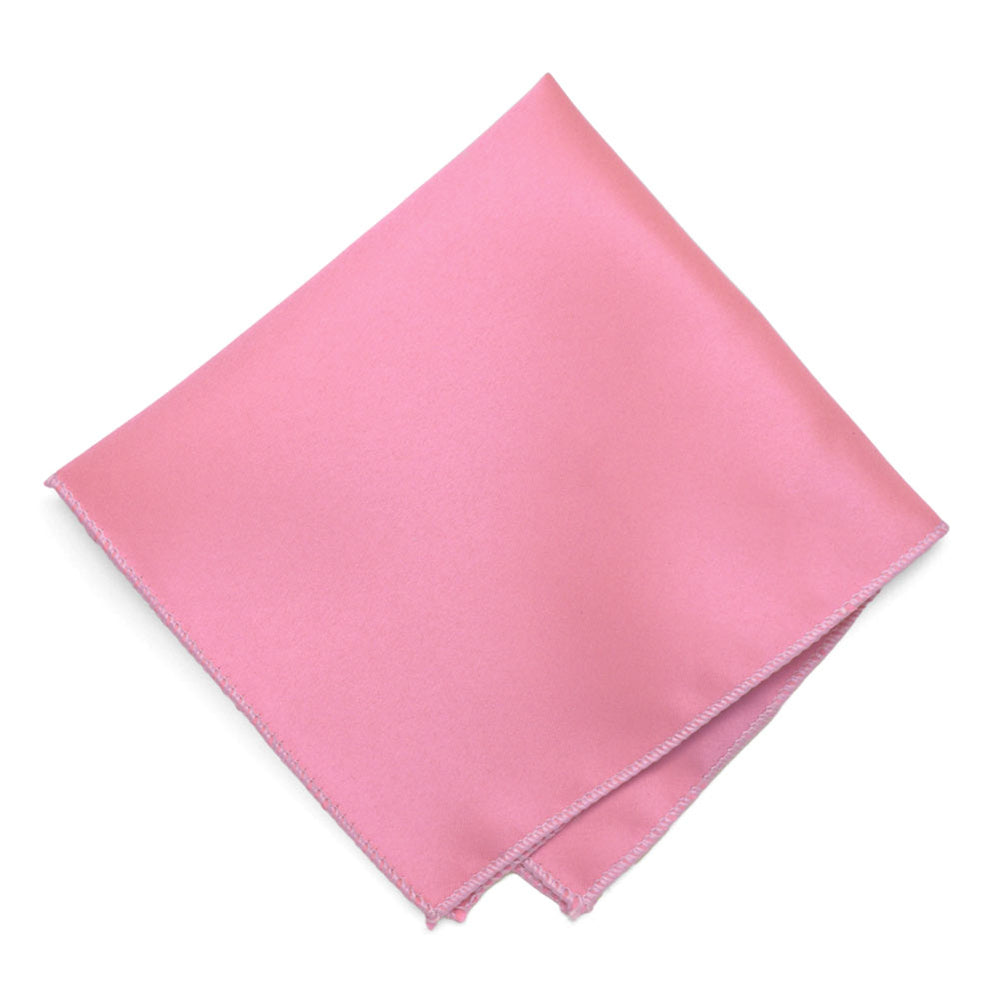 Bubblegum Pink Solid Color Pocket Square