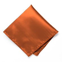 Load image into Gallery viewer, Burnt Orange Premium Pocket Square