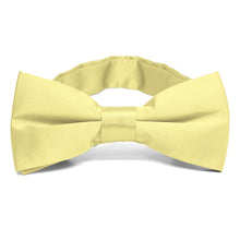 Load image into Gallery viewer, Butter Yellow Band Collar Bow Tie