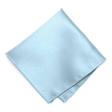 Load image into Gallery viewer, Capri Blue Solid Color Pocket Square