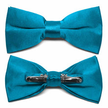 Load image into Gallery viewer, Caribbean Blue Clip-On Bow Tie