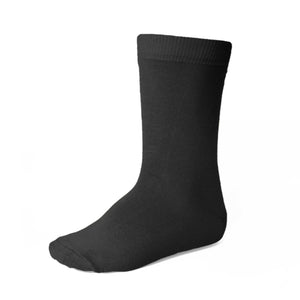 Boys' black socks