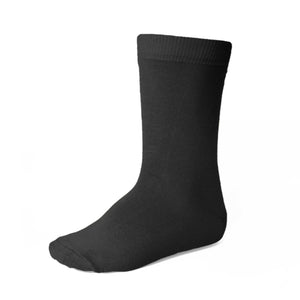 Boys' Black Socks TieMart Boys' Black Socks TieMart