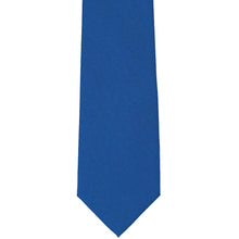 Load image into Gallery viewer, Front view cobalt blue matte tie