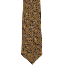 Load image into Gallery viewer, Front tip of a cocoa brown slim tie