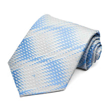 Load image into Gallery viewer, Cornflower Blue Downey Geometric Necktie