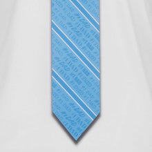 Load image into Gallery viewer, Closeup of  dad striped tie printed
