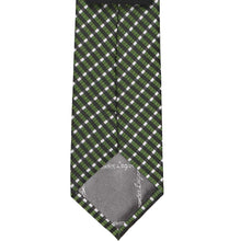 Load image into Gallery viewer, Dark Green George Plaid Necktie