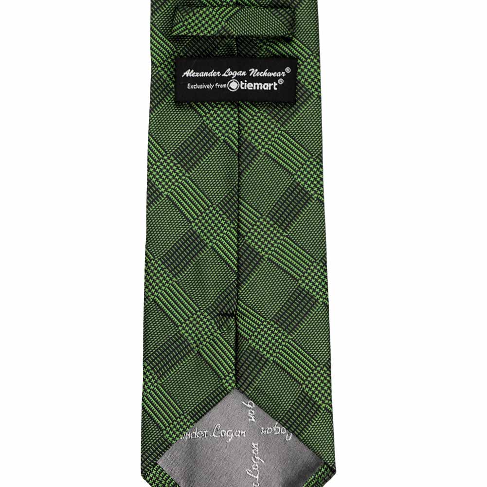 Dark Green Glen Plaid Tie | Shop at TieMart – TieMart, Inc.