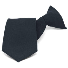 Load image into Gallery viewer, Dark Navy Clip-On Uniform Tie