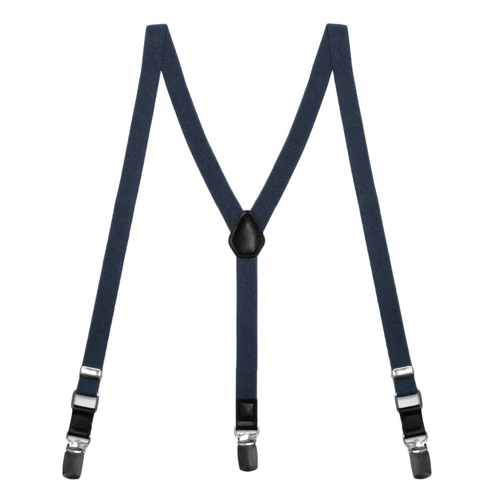 navy blue dress suspenders Solid Navy Blue Suspenders