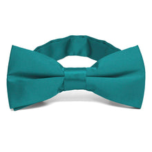 Load image into Gallery viewer, Deep Aqua Band Collar Bow Tie