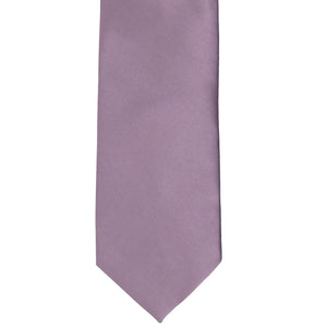 Dusty lilac tie front view
