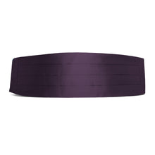 Load image into Gallery viewer, Eggplant Purple Cummerbund