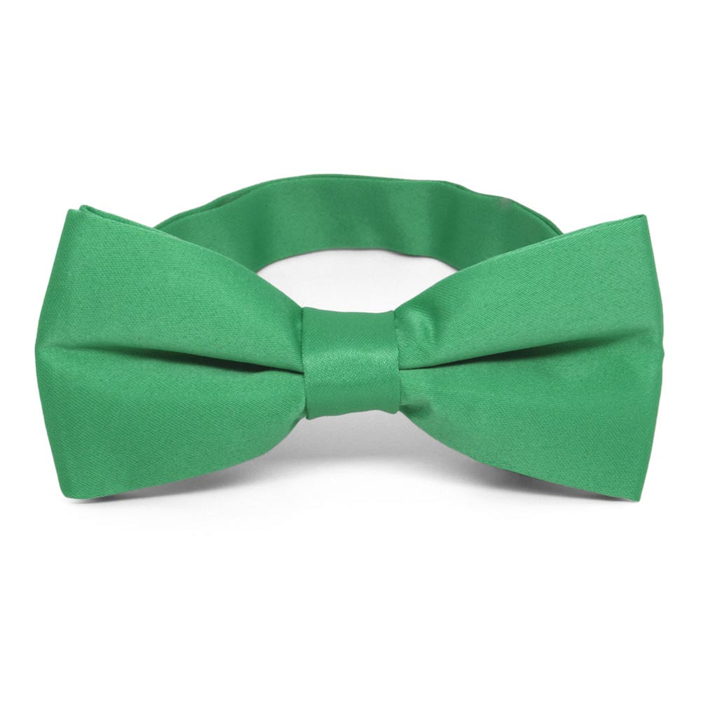 Emerald Green Band Collar Bow Tie