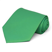 Load image into Gallery viewer, Emerald Green Solid Color Necktie