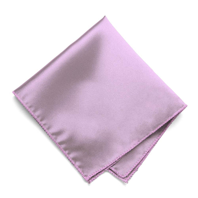 English Lavender Solid Color Pocket Square