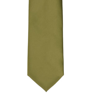 Fern green tie front view