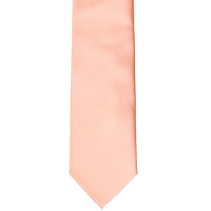 Front bottom view of a flamingo slim tie