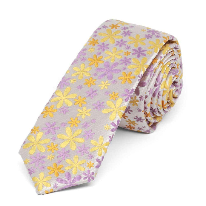 Flower Power Skinny Necktie, 2