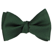 Load image into Gallery viewer, A tied herringbone tone-on-tone self-tie bow tie
