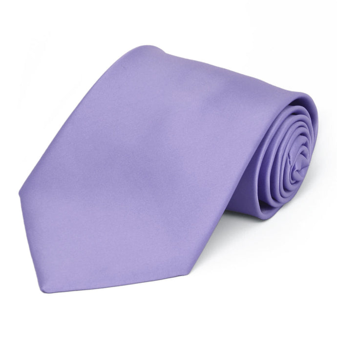 Freesia Premium Extra Long Solid Color Necktie